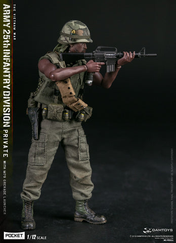 Image of (DAMTOYS 1/12) (Pre-Order) PES011 POCKET ELITE SERIES - ARMY 25th Infantry Division Private WITH M79 GRENADE LAUNCHER- Deposit Only
