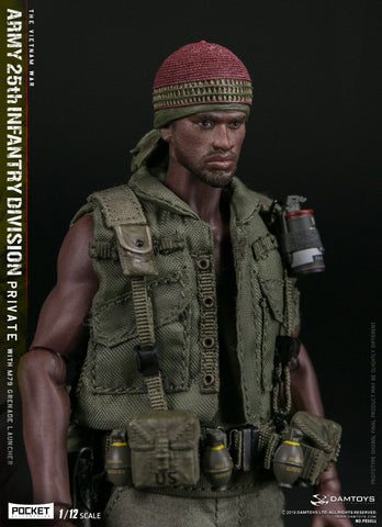 Image of (DAMTOYS 1/12) (Pre-Order) PES011 POCKET ELITE SERIES - ARMY 25th Infantry Division Private WITH M79 GRENADE LAUNCHER- Deposit Only