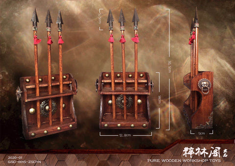 Image of (Cui Lin Pavilion) (Pre-Order) PURE WOODEN WORKSHOP GSC-001S 1/6 beheading and piercing cloud crossbow - Deposit Only