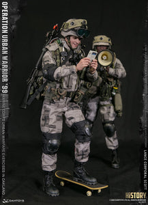 (DAMTOYS) (Pre-Order) 78079 1/6 Operation Urban Warrior 99 - Marine Corps urban warfare exercises in Oakland Lance corporal Scott collectible Action Figure - Deposit Only