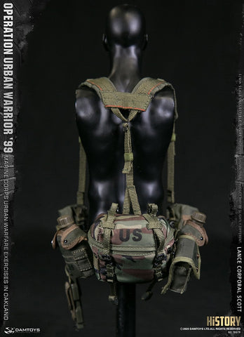Image of (DAMTOYS) (Pre-Order) 78079 1/6 Operation Urban Warrior 99 - Marine Corps urban warfare exercises in Oakland Lance corporal Scott collectible Action Figure - Deposit Only