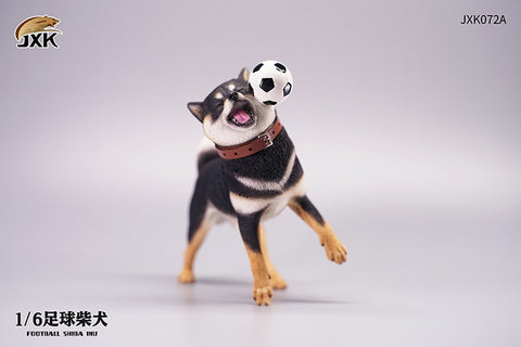 Image of (JXK STUDIO) (Pre-Order) Shiba with Football (Ver.A) 1/6 Scale Figure - Deposit Only