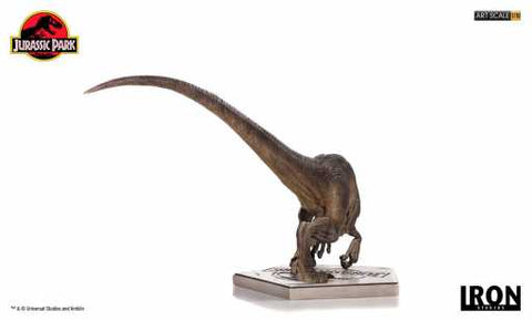 Image of (Iron Studios) Crouching Velociraptor Art Scale 1/10 Art Scale 1/10 - Jurassic Park