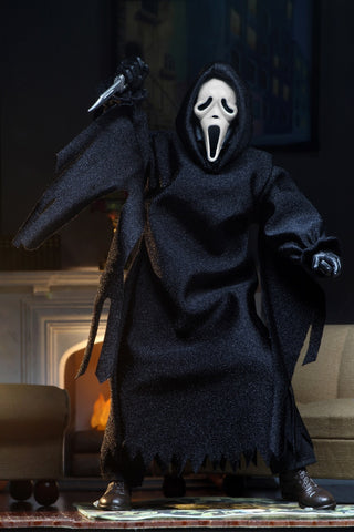 Image of (Neca) (Pre-Order) Ghostface – 8” Clothed Action Figure – Ghostface (Updated) - Deposit Only
