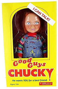 (MEZCO) 15" Chucky Talking Good Guys Doll w/Happy Face