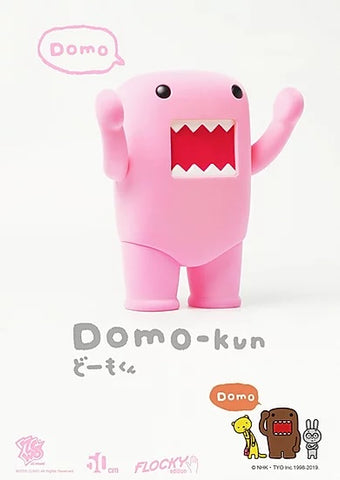 Image of (ZCWO) DOMO-Kun - Jumbo Series 45cm (Pink Flocky) (Pre-Order) - Deposit Only