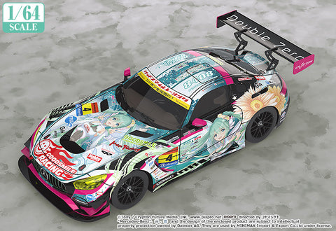 Image of (1/64 Scale Good Smile) Hatsune Miku AMG 2017 SUPER GT Ver. (Pre-Orders) - Deposit Only
