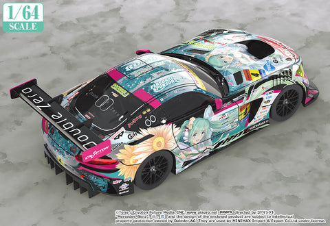 Image of (1/64 Scale Good Smile) Hatsune Miku AMG 2017 SUPER GT Ver. (Pre-Orders) - Deposit Only