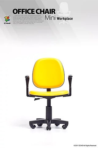 Image of (ZCWO) 1/6 Scale Office Chair (Yellow) (PreOder) - Deposit Only