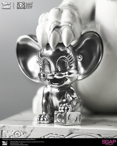Image of (Soap Studio) Tom and Jerry White Mable Limited Edition (Artist: Tik Ka From East) (Pre-Orders) - Deposit Only