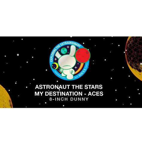 Image of (Kidrobot x Spring) (Pre-Order) 8" Astronaut The Stars My Destination Dunny-ACES - Deposit Only
