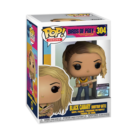 Image of (Funko Pop) Birds of Prey Black Canary Pop! Vinyl Figure with Collectible Card - Exclusive (Pre-Order) - Deposit Only