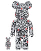 (Medicom) (Pre-Order) JPY12000 Bearbrick Keith Haring 100% & 400% set - Deposit Only