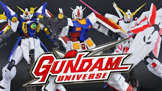 (Gundam Universe) Gundam Universe Wave 1: RX-78 / Unicorn / Wing Gudam / 1 pc W-Gundam Zero Custom PG (Pre-Order) - Deposit Only