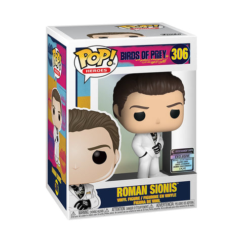Image of (Funko Pop) Birds of Prey Roman Sionis Pop! Vinyl Figure with Collectible Card Exclusive (Pre-Order) - Deposit Only