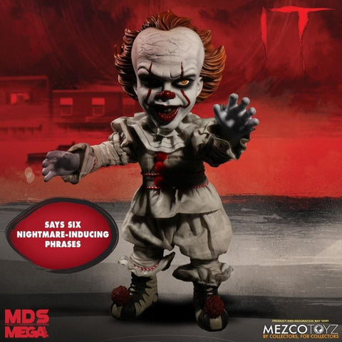 Image of (Mezco Toys) (Pre-Order) Mega Scale Talking Pennywise - Deposit Only