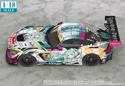 (Good Smile Company) (Pre-Order) 1/18th Scale Good Smile Hatsune Miku AMG 2017 SUPER GT Ver. - Deposit Only