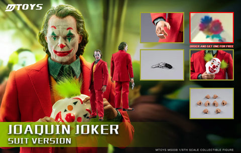 Image of (MTOYS)  Joaquin Joker Suit Clown ms008 1/6