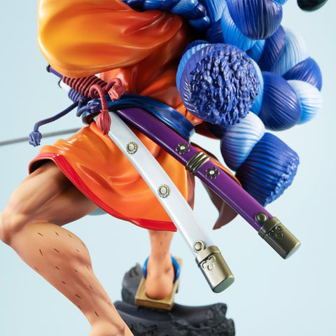 Image of (Megahouse) (Pre-Order) Portrait. Of. Pirates One Piece Warriors Alliance Oden Koduki + 1 PVC FIG - Deposit Only