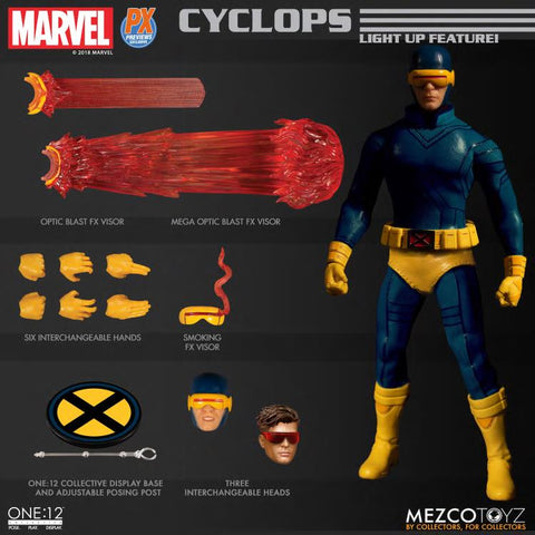 Image of (MEZCO TOYS) ONE:12 CYCLOPS CLASSIC VERSION