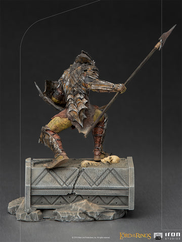 Image of (Iron Studios) (Pre-Order) Armored Orc BDS Art Scale 1/10 - Lord of the Rings - Deposit Only