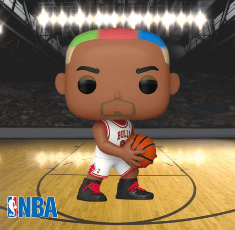 Image of (Funko Pop) Pop! NBA: Legends - Dennis Rodman (Bulls Home)