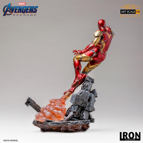 Image of (Iron Studios) Iron Man Mark LXXXV DELUXE BDS Art Scale 1/10 - Avengers Endgame