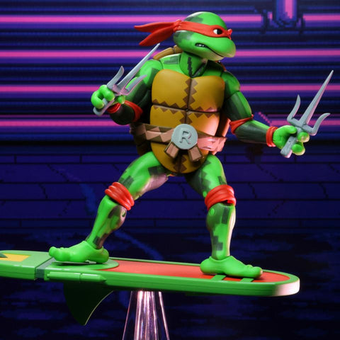 Image of (Neca) Teenage Mutant Ninja Turtles - 7" Scale Action Figure - Turtles in Time Series 2 -  Raphael