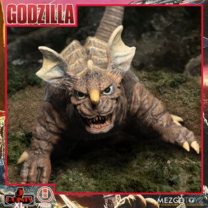 (Mezco) (Pre-Order) 5 Points XL Godzilla: Destroy All Monsters (1968) - Round 2 Boxed set - Deposit Only