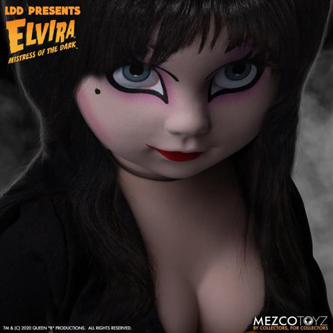 Image of (Mezco) (Pre-Order) LDD Presents Elvira Mistress of the Dark - Deposit Only