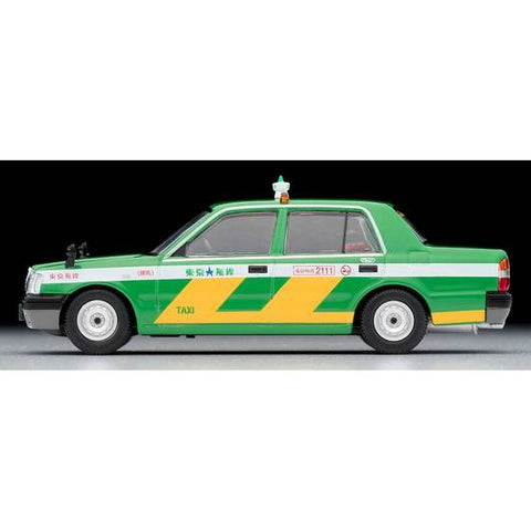 Image of (TOMYTEC) (Pre-Order) LV-N218a TOYOTA CROWN COMFORT Tokyo Musen Taxi Green - Deposit Only
