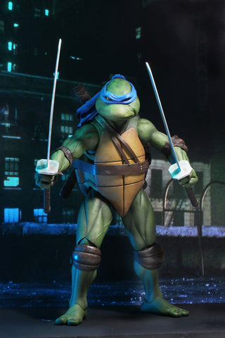 Image of (NECA) Teenage Mutant Ninja Turtles – 7” Scale Action Figure – 1990 Movie Leonardo