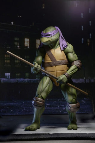 Image of (NECA) Teenage Mutant Ninja Turtles – 7” Scale Action Figure –1990 Movie Donatello