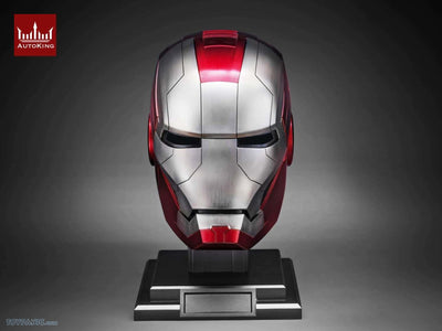 (Auto King) (Pre-Order) 1/1 Iron Man Mark 5 Wearable Helmet - Deposit Only