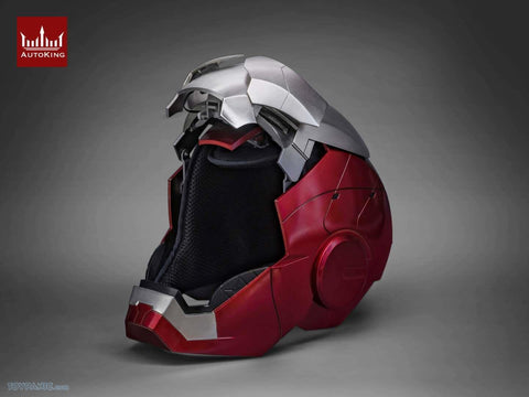 Image of (Auto King) (Pre-Order) 1/1 Iron Man Mark 5 Wearable Helmet - Deposit Only