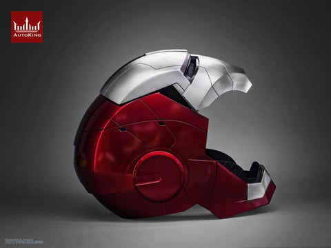 Image of (Auto King) (Pre-Order) 1/1 Iron Man Mark 5 Wearable Helmet - Deposit Only