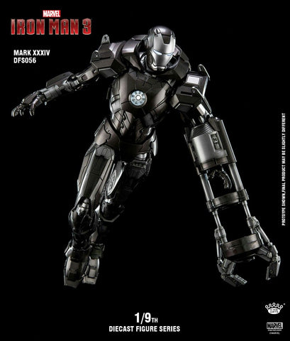 Image of (King Arts) Iron Man Mark 34 - 1/9 Scale Diecast Figure DFS056