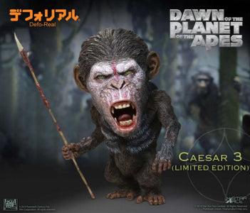 (Star Ace) (Pre - Order) DF Caesar 3 (Limited Edition) 15cm Soft Vinyl Statue (Dawn of The Planet of the Apes) - Deposit Only