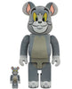 (Medicom) (Pre-Order) JPY13000 Bearbrick Tom Flocky Ver. (Tom and Jerry) 100% & 400% set - Deposit Only