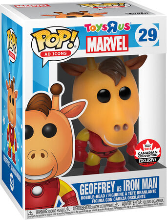 Image of (Funko Pop) (Funko Pop) 29 Geoffrey as Iron Man