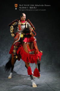 (Mr.Z) (PRE-ORDER) MRZ048-1H 1/6 48 Akhal-teke Hourses (Only Hourses)(Brown red) - DEPOSIT ONLY