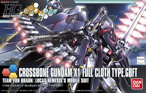 Image of (Premium Bandai) (Pre-Order) HG 1/144 CROSSBONE GUNDAM X1 FULL CLOTH - Deposit Only