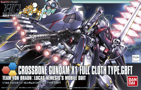 (Premium Bandai) (Pre-Order) HG 1/144 CROSSBONE GUNDAM X1 FULL CLOTH - Deposit Only