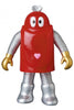 (Medicom Toys) (Pre-Order) Robocon (Clear Red) - Deposit Only