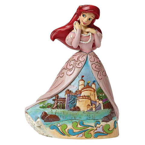 Image of (Enesco) DSTRA Ariel with Castle Dress