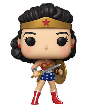 Image of (Funko) Pop! Heroes: Wonder Woman (80th Anniversary) - Wonder Woman (Golden Age)