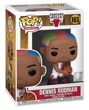Image of (Funko Pop) Pop! NBA: Legends - Dennis Rodman (Bulls Home)