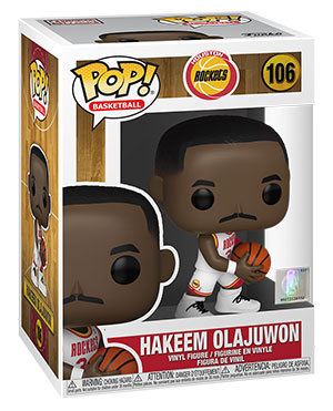 Image of (Funko Pop) Pop! NBA Legends - Hakeem Olajuwon (Rockets Home)