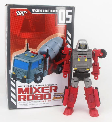 Image of (Action Toys) MACHINE ROBO 05 MIXER ROBO