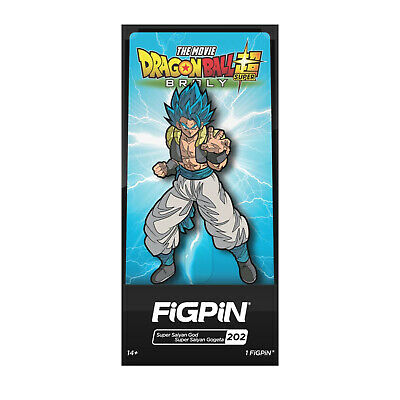 Image of (Figpin) (DB Super) Broly Movie SS God SS Gogeta FiGPiN Enamel Pin (Pre-Order) - Deposit Only